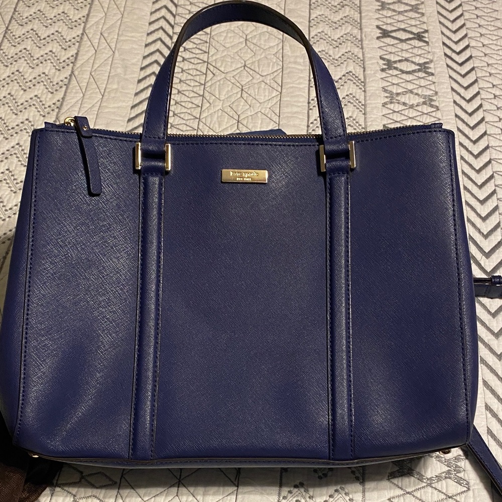 Kate Spade Royal Blue Tote Bag